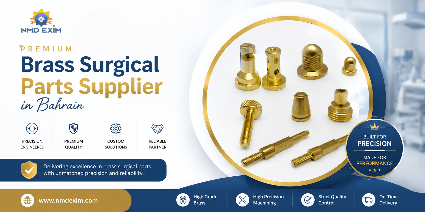 Brass Surgical Parts Supplier in Bahrain