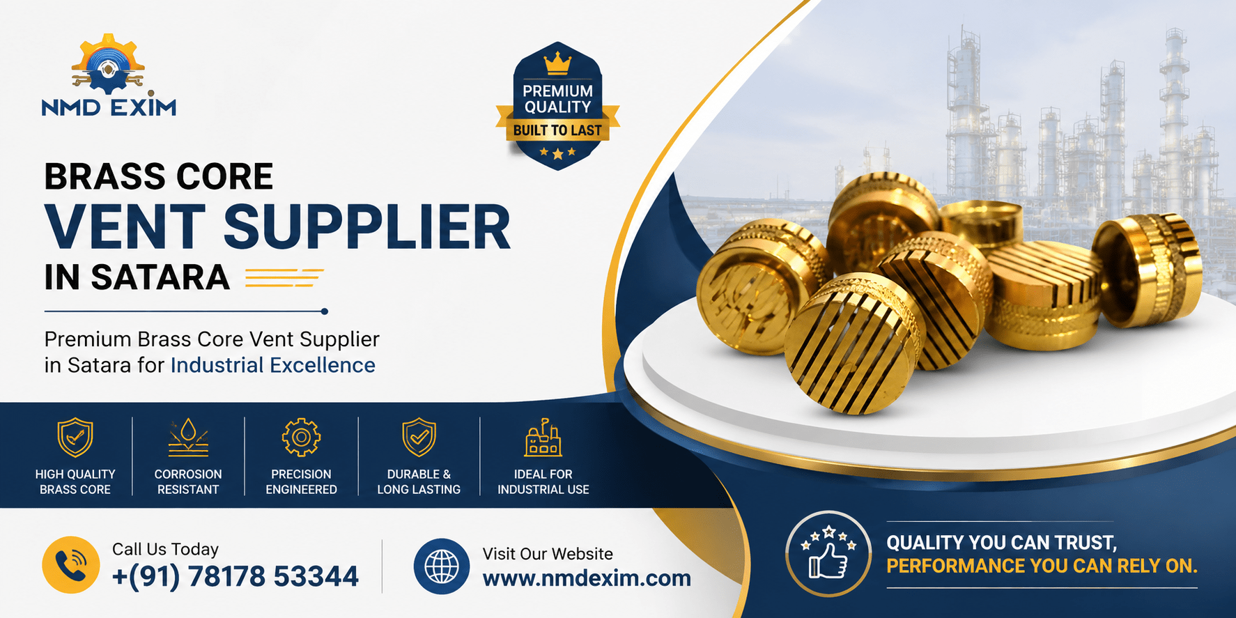 Brass Core Vent Supplier in Satara
