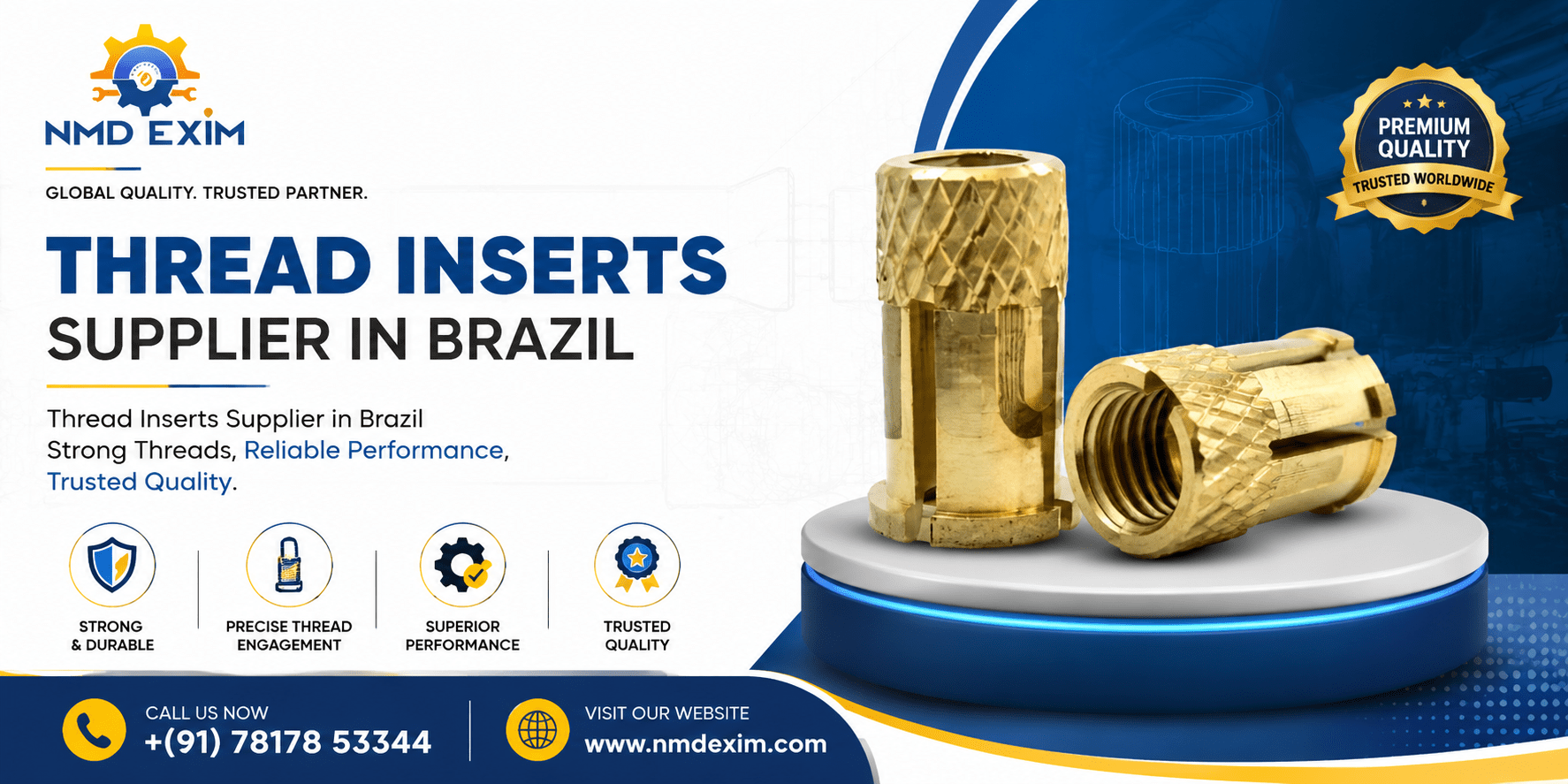 Thread Inserts Supplier in Brazil